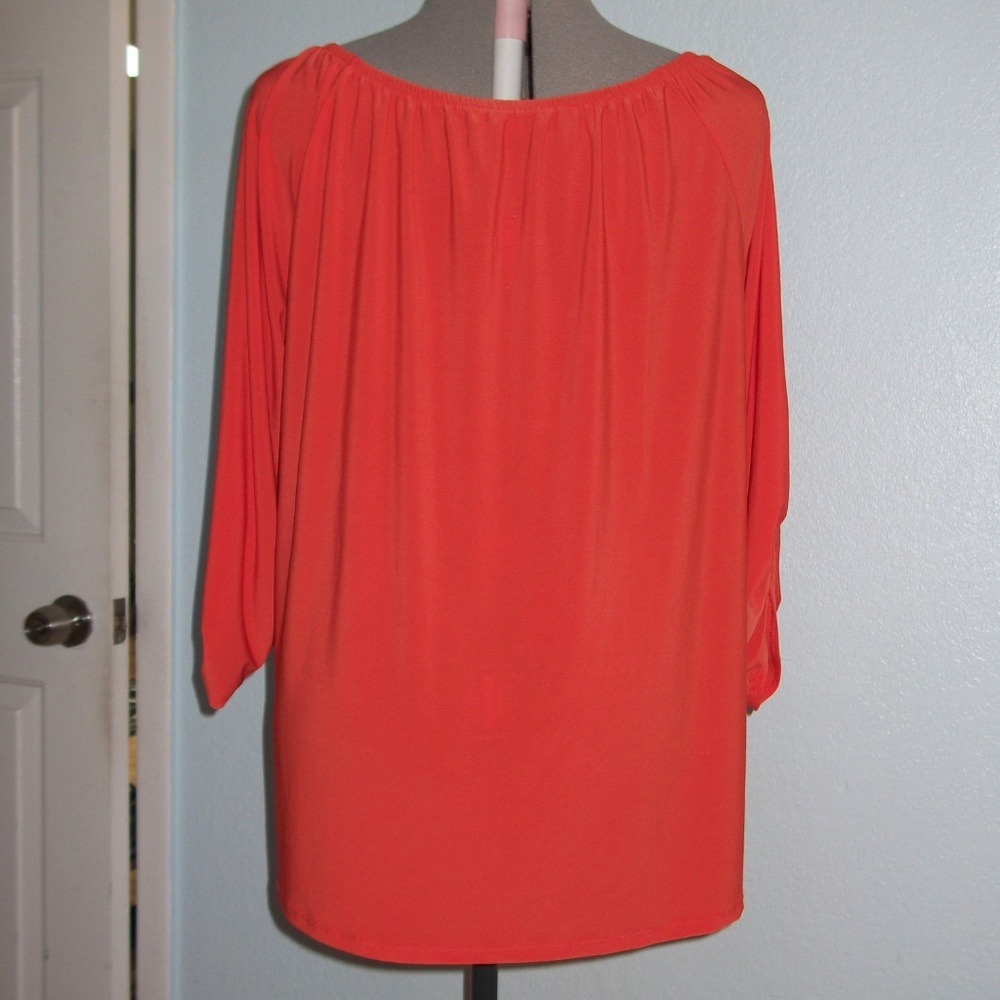 🔥SALE🔥 Notations Woman Plus Size 2X Blouse Shirt - Picture 6 of 8